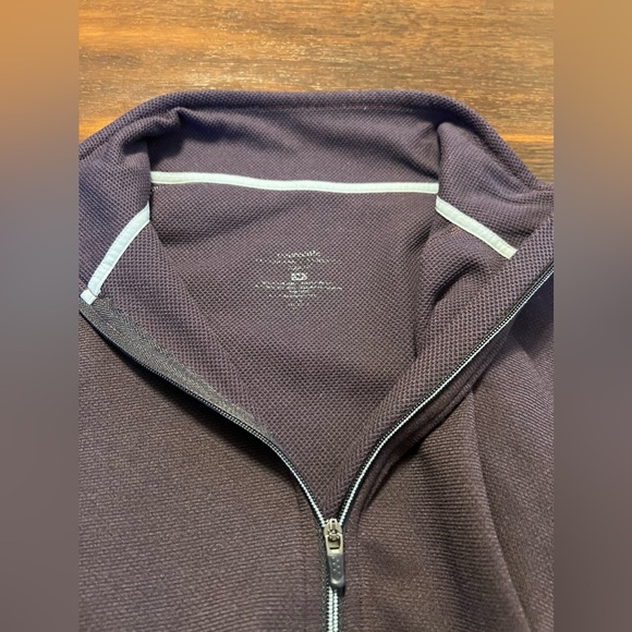 Patagonia Capilene 3 Half Zip-Neck Pullover Top Women’s M Dark Purple Midweight - Picture 3 of 13